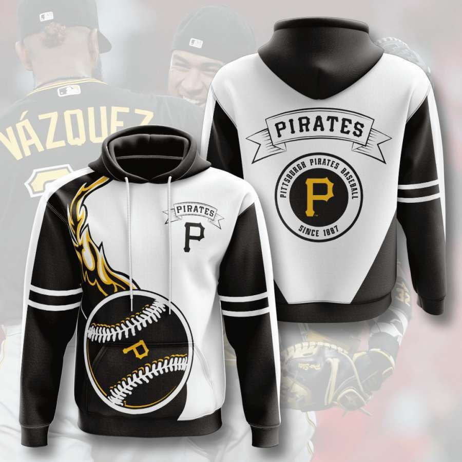 Pittsburgh Pirates No1644 Custom Hoodie 3D All Over Print