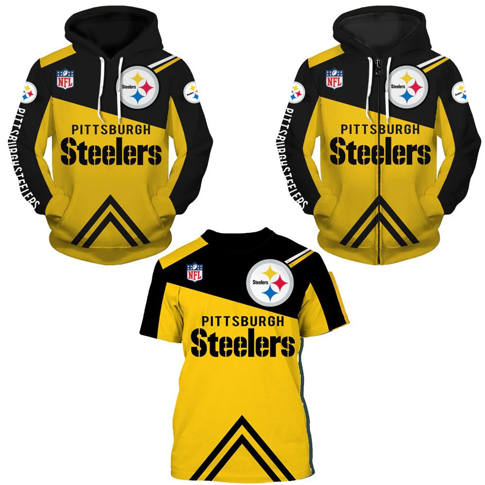 Pittsburgh Steelers Clothing T-Shirt Hoodies For Men Women Size S-5XL