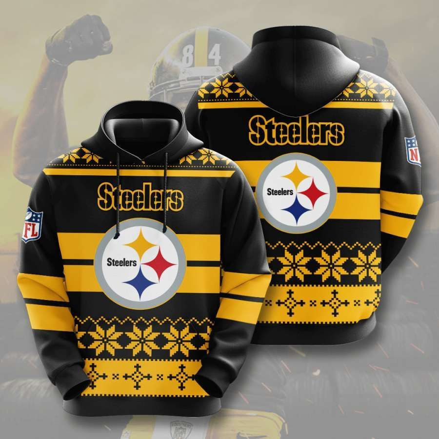 Pittsburgh Steelers No1651 Custom Hoodie 3D All Over Print