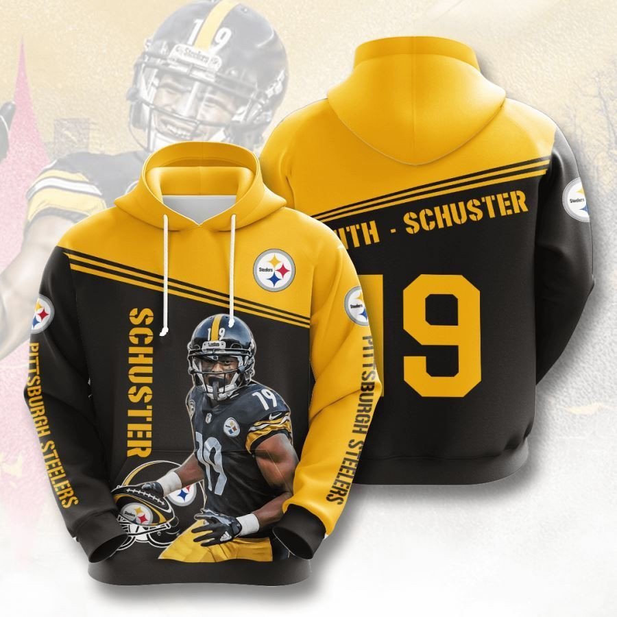 Pittsburgh Steelers No1656 Custom Hoodie 3D All Over Print