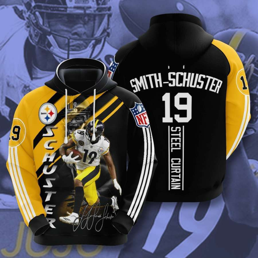 Pittsburgh Steelers No1663 Custom Hoodie 3D All Over Print