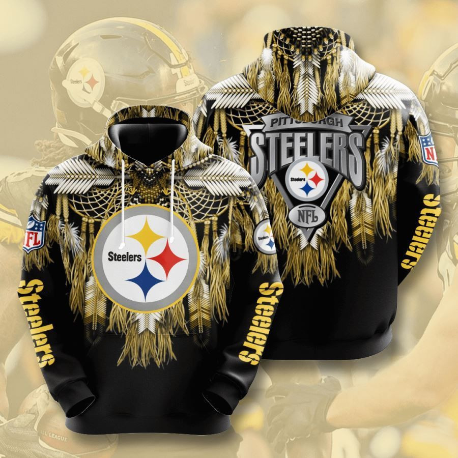 Pittsburgh Steelers No1670 Custom Hoodie 3D All Over Print