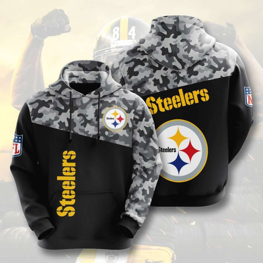 Pittsburgh Steelers No1673 Custom Hoodie 3D