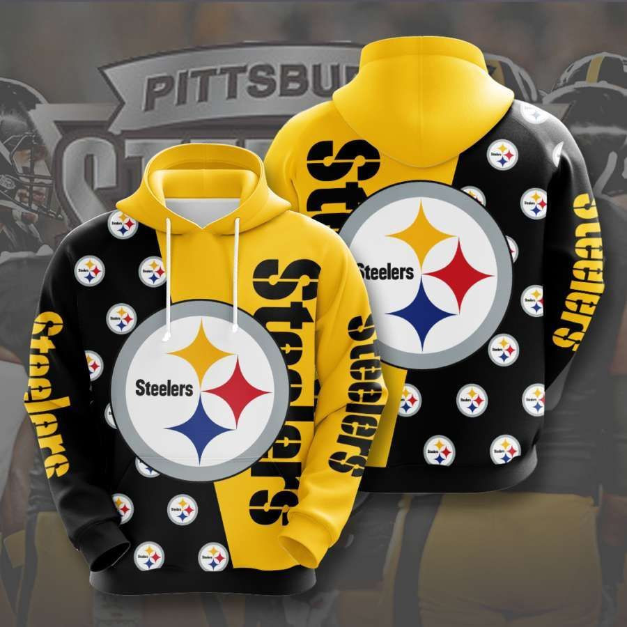 Pittsburgh Steelers No1674 Custom Hoodie 3D All Over Print