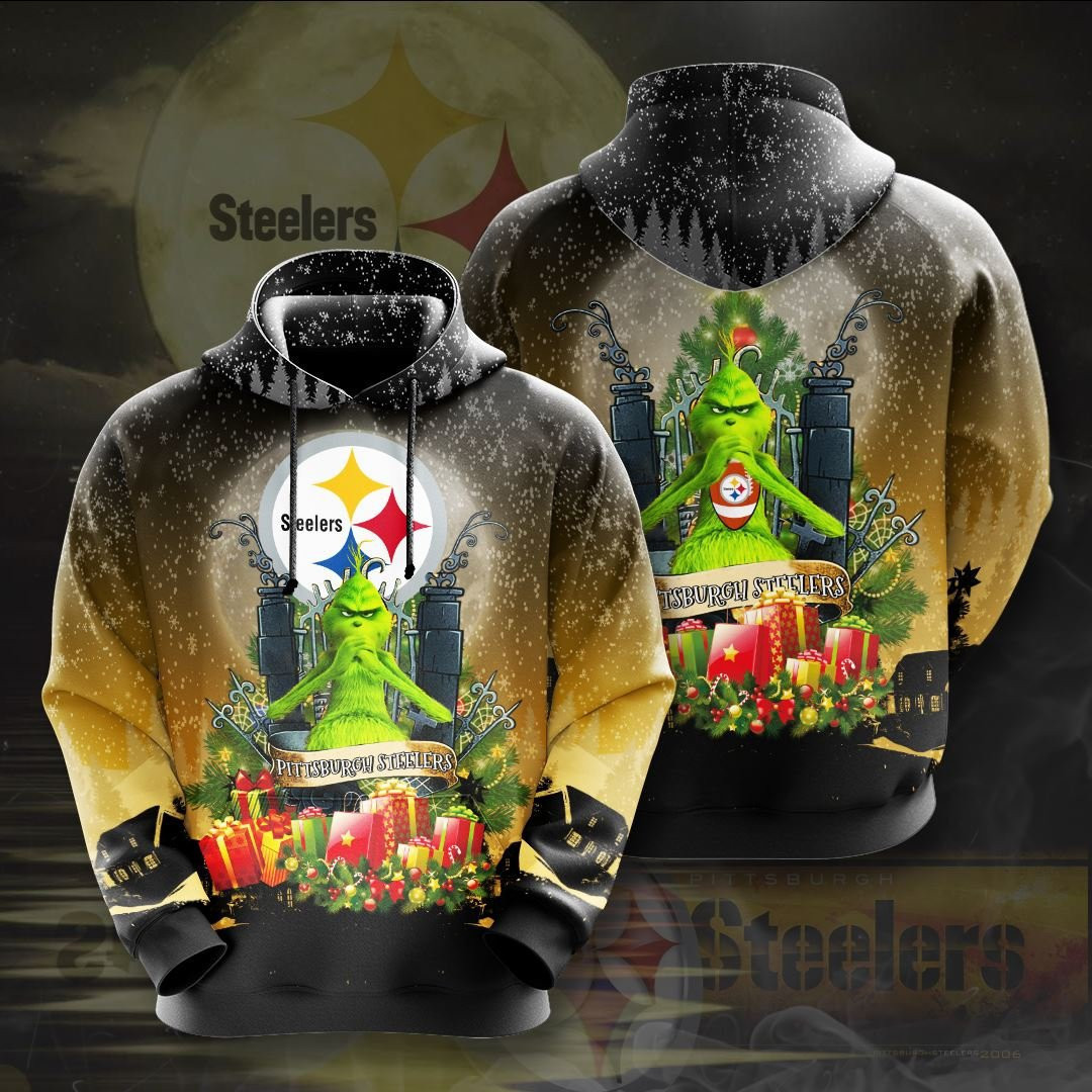 Pittsburgh Steelers No1676 Custom Hoodie 3D