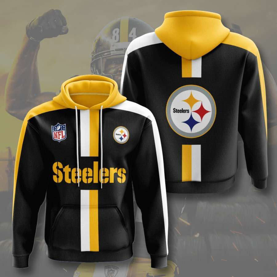 Pittsburgh Steelers No1680 Custom Hoodie 3D All Over Print