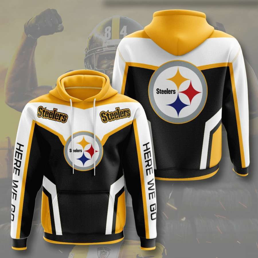 Pittsburgh Steelers No1681 Custom Hoodie 3D All Over Print