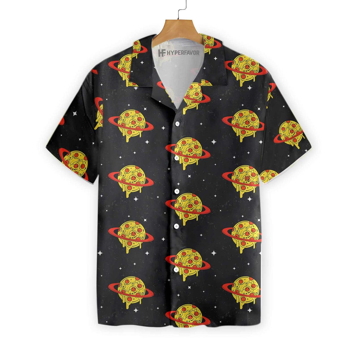 Pizza Planets Shirt For Men Hawaiian Shirt