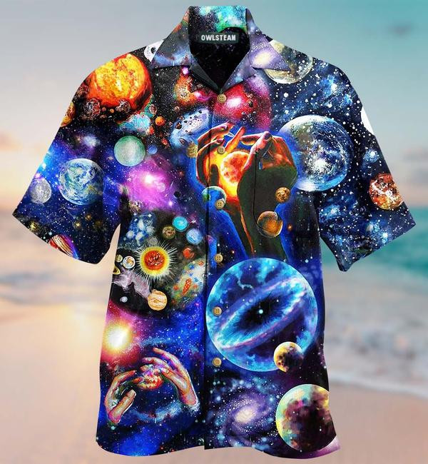 Planet Loves Galaxy Limited Edition - Hawaiian Shirt Hawaiian Shirt For Men