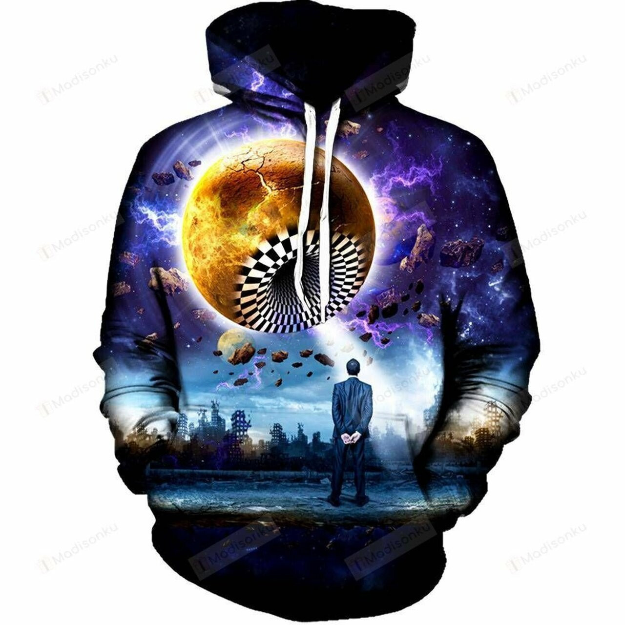 Planetary Hole For Unisex 3d All Over Print Hoodie