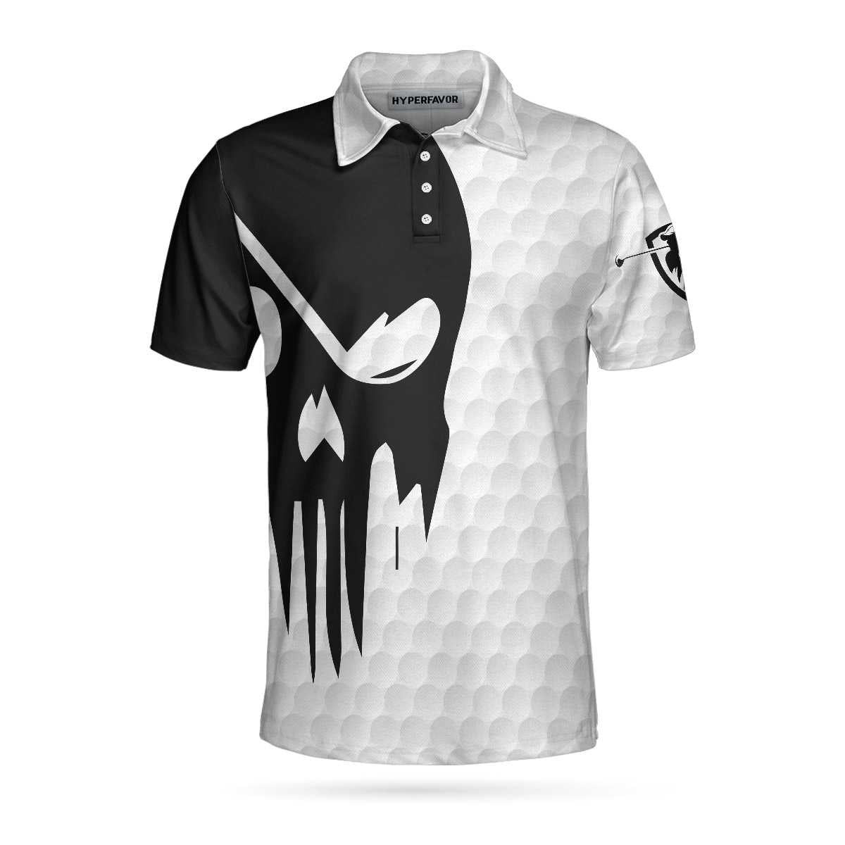 Play Golf In Their Seventies Polo Shirt Best Golf Club Shirt For Men Black And White Golfing Shirt