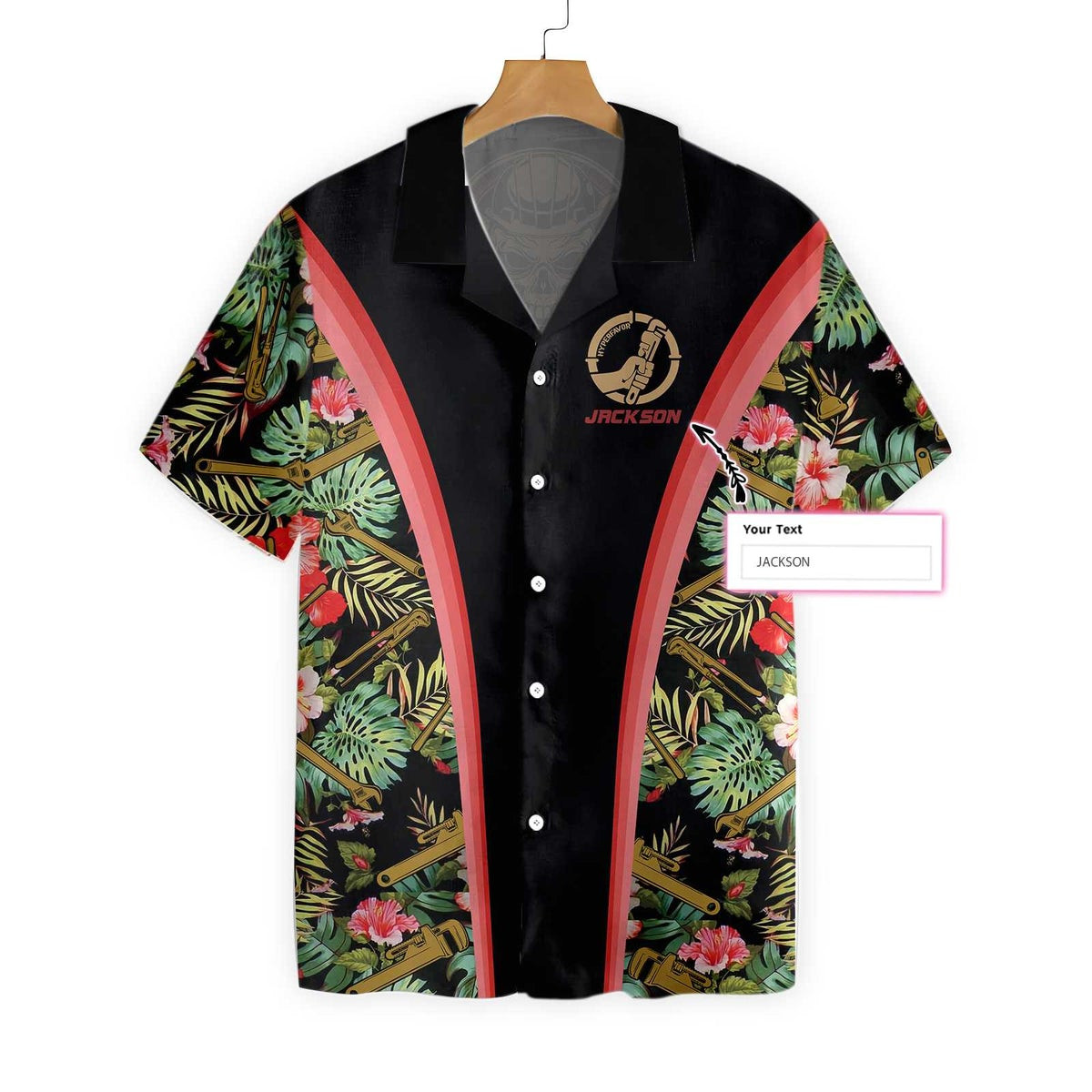 Plumber Tropical Custom Hawaiian Shirt