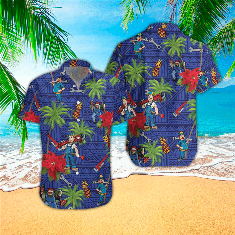 Plumbers Hawaiian Shirt Mens Hawaiian Shirt For Plumbers Lover Shirt for Men and Women