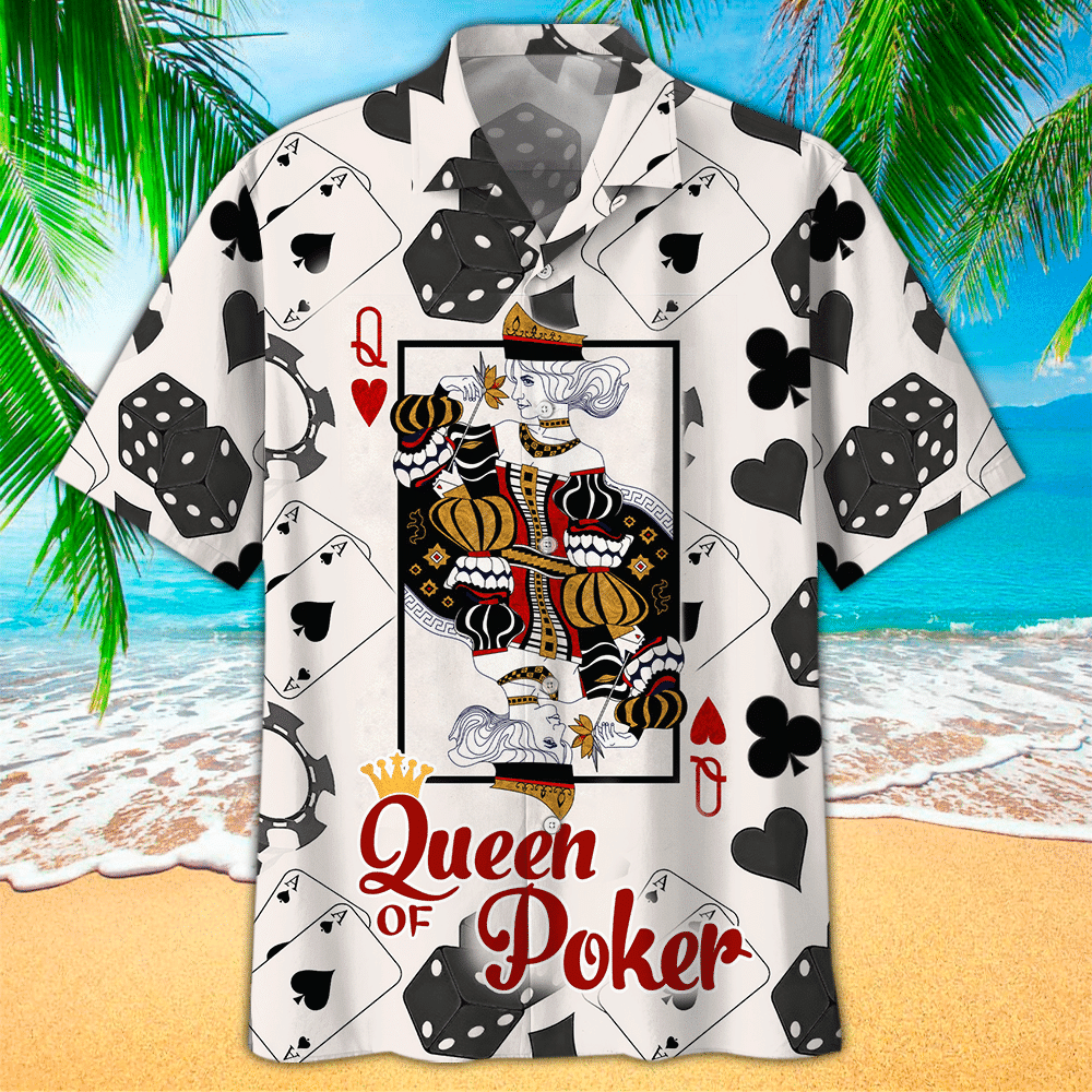 Poker Hawaiian Shirt Perfect Poker Terrier Clothing Shirt For Men and Women