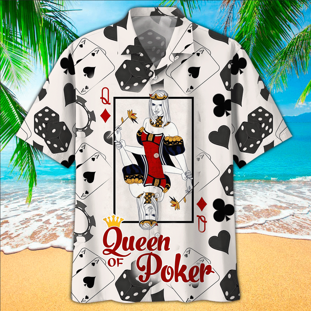 Poker Hawaiian Shirt Perfect Poker Terrier Clothing Shirt For Men and Women