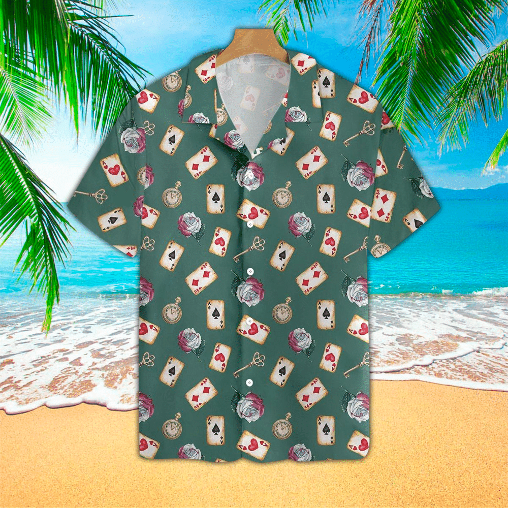 Poker Hawaiian Shirt Poker Lover Gifts Shirt For Men and Women