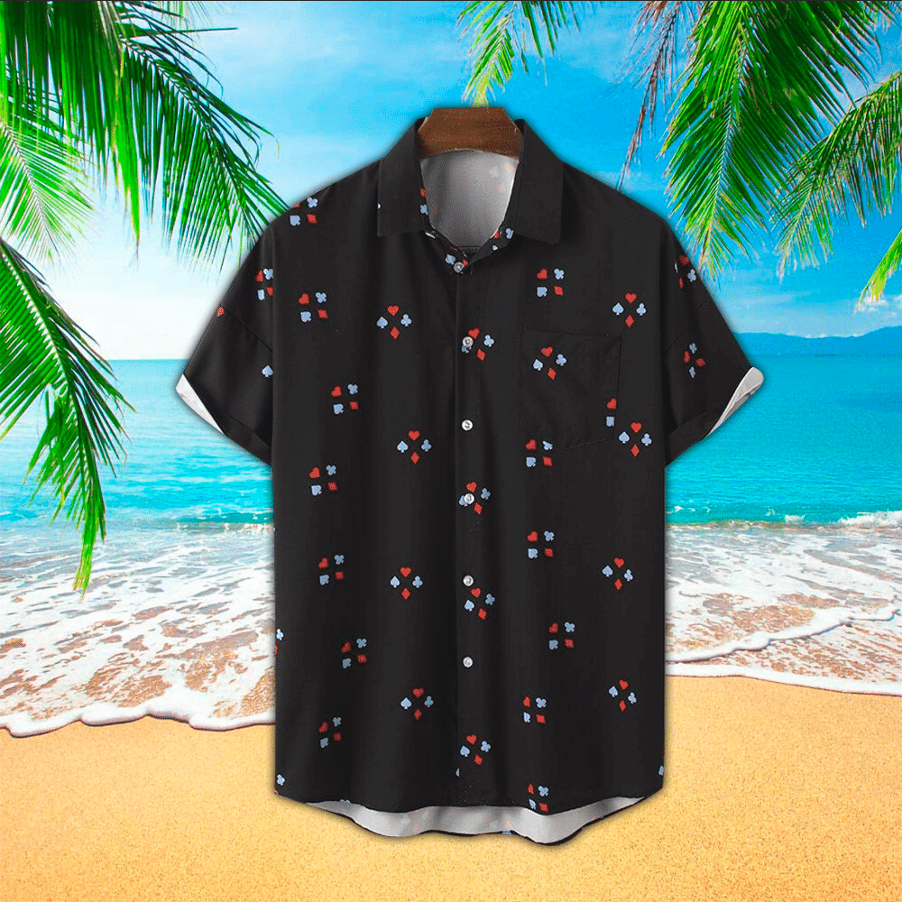 Poker Hawaiian Shirt Poker Lover Gifts Shirt For Men and Women