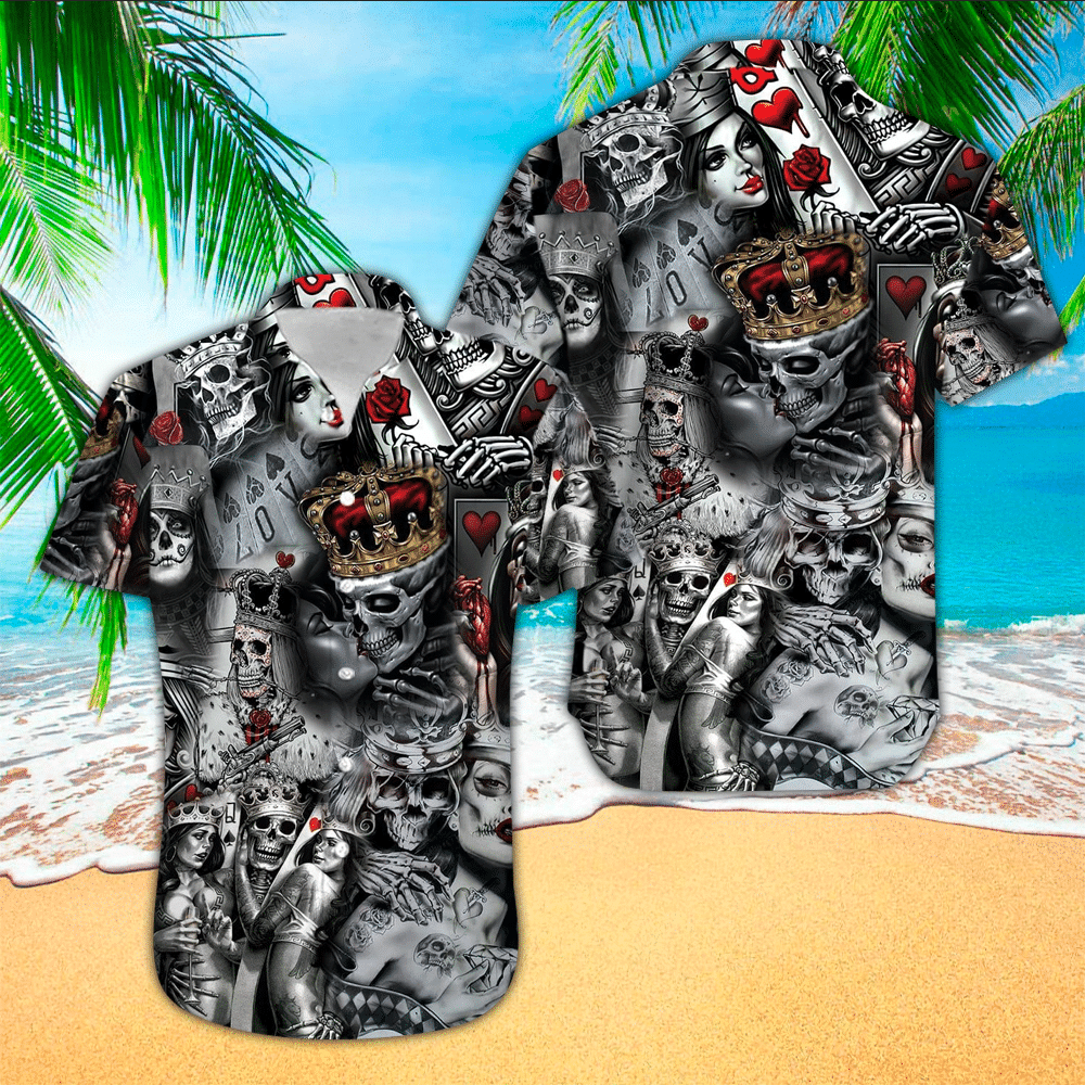 Poker Hawaiian Shirt Poker Lover Gifts Shirt For Men and Women