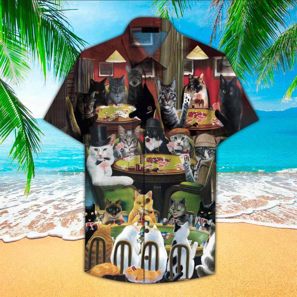 Poker Hawaiian Shirt Poker Lover Gifts Shirt For Men and Women