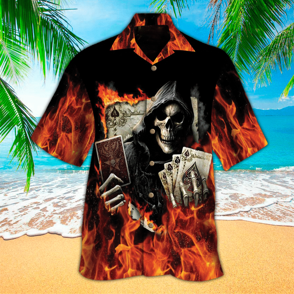 Poker Hawaiian Shirt Poker Lover Gifts Shirt For Men and Women