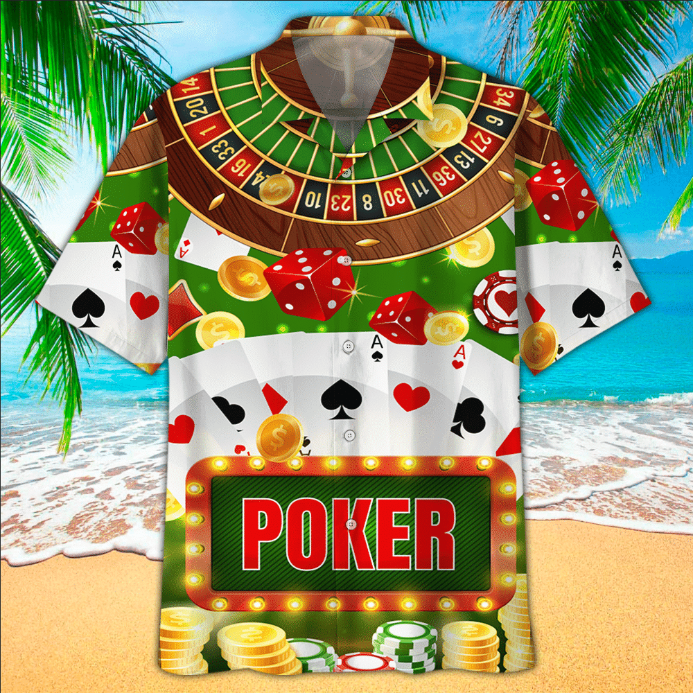 Poker Hawaiian Shirt Poker Shirt For Poker Lover Shirt For Men and Women