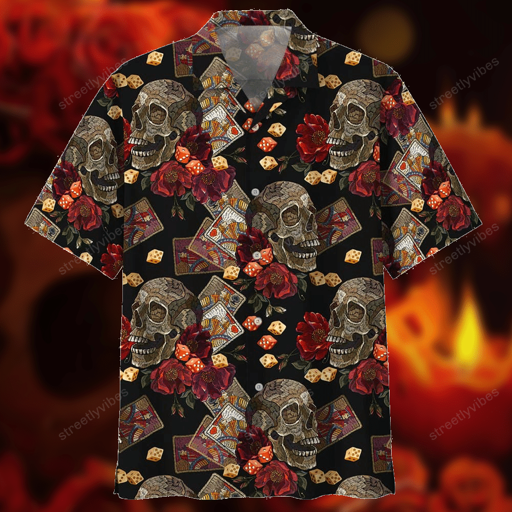 Poker Player Hawaiian Shirt Hawaiian Shirt For Men