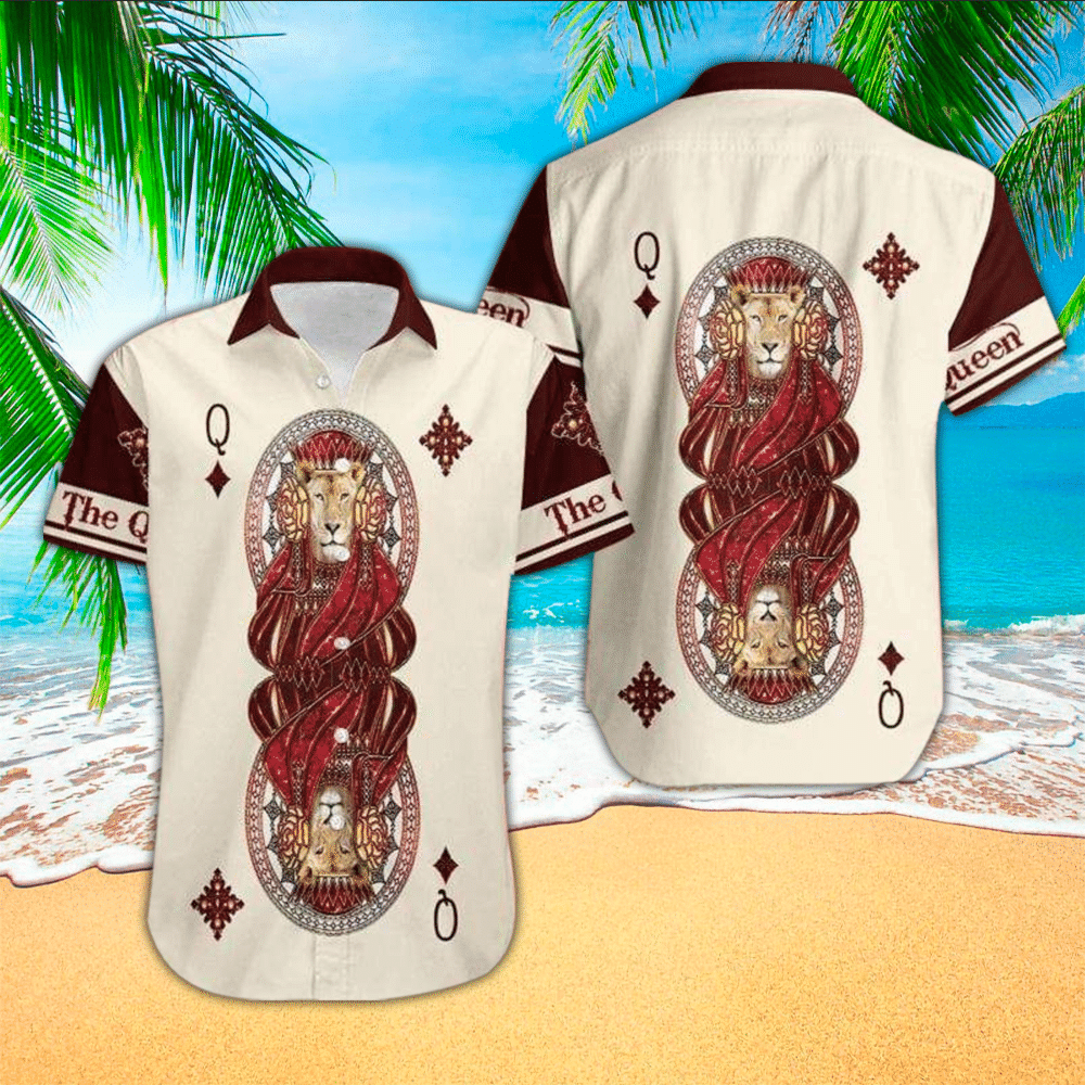 Poker Terrier Hawaiian Shirt Poker Button Up Shirt For Men and Women