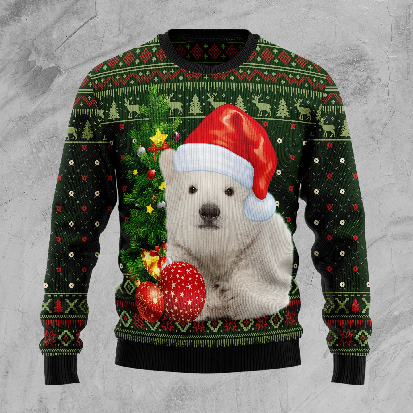 Polar Bear Cute Christmas Ugly Christmas Sweater