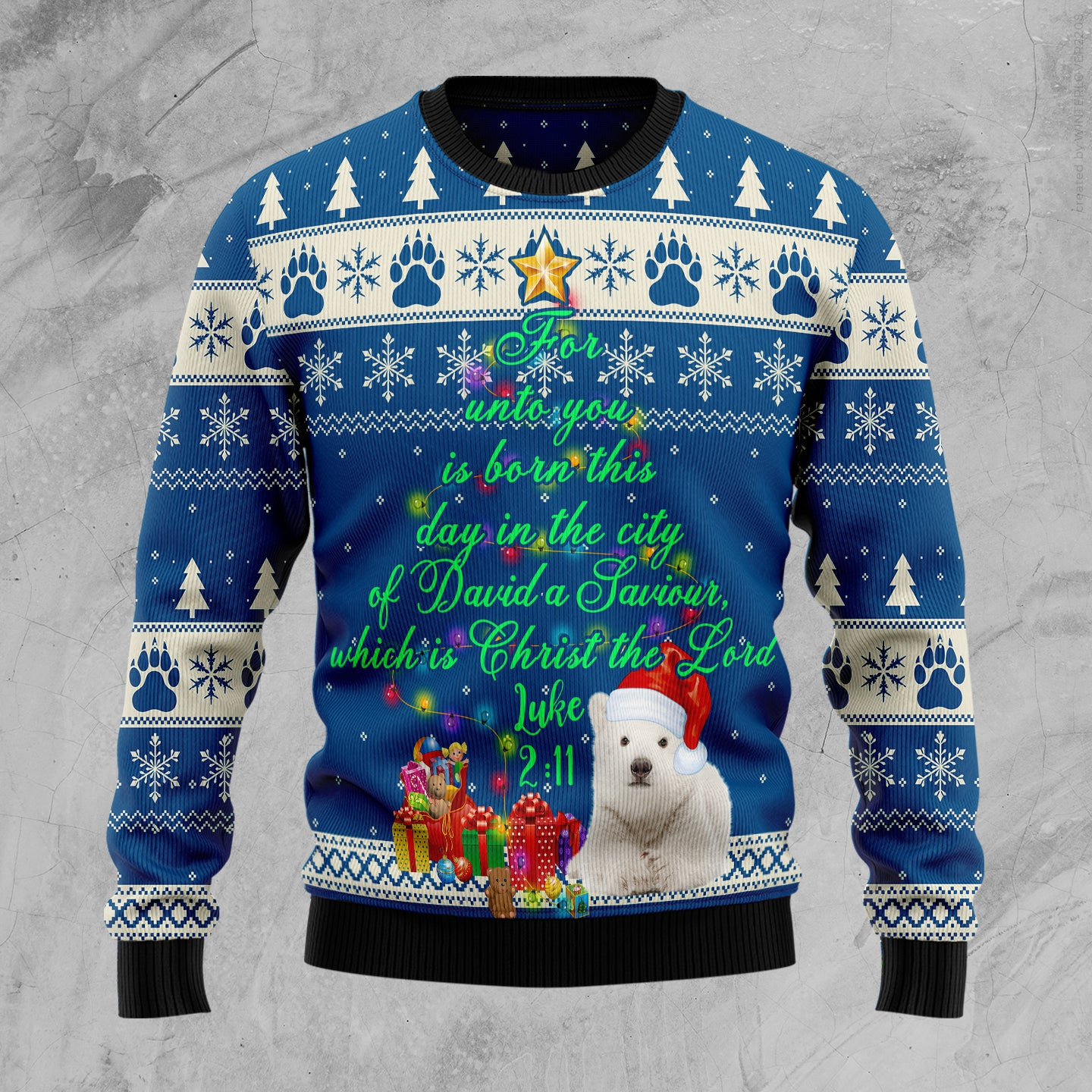 Polar Bear Have a Merry Christmas Ugly Christmas Sweater