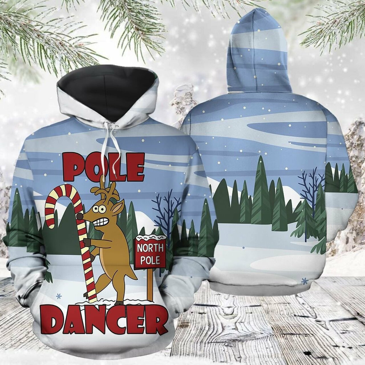 Pole Dancer 3d All Over Print Hoodie