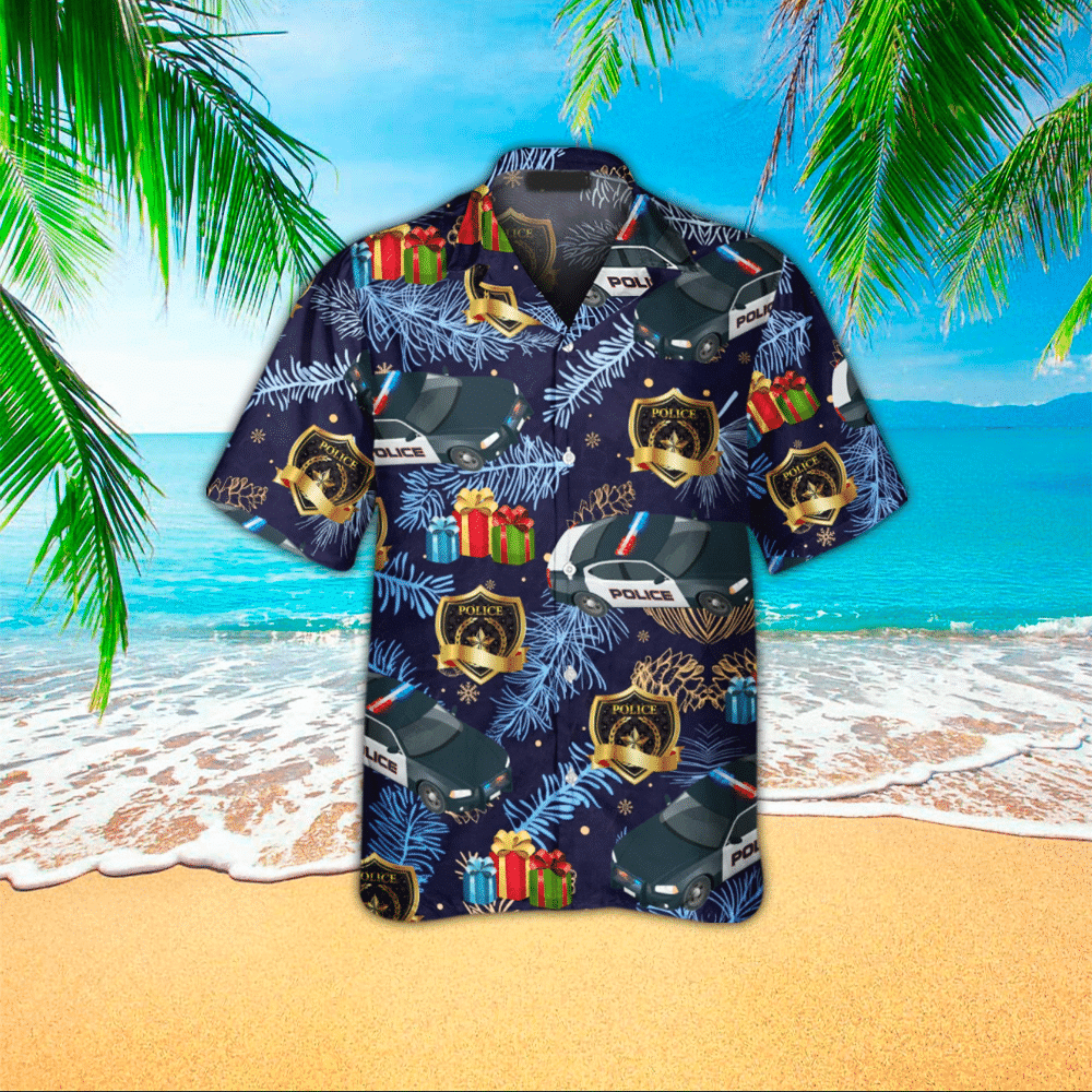 Police Shirt Police Hawaiian Shirt For Police Summer Aloha Shirt