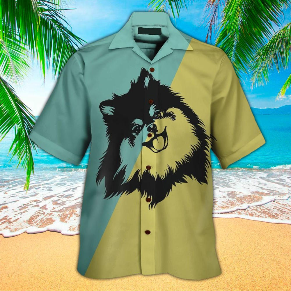 Pomeranian Aloha Shirt Hawaiian Shirt For Pomeranian Lovers Shirt For Men and Women