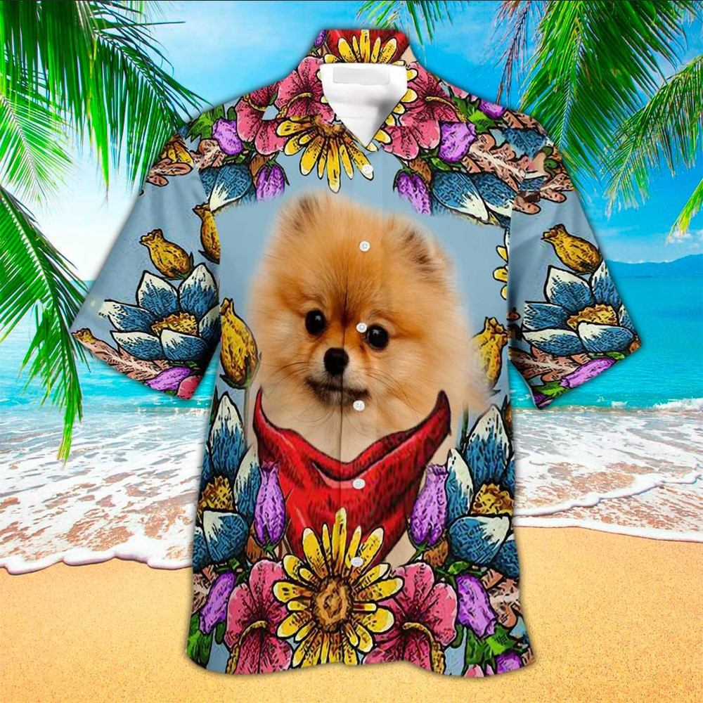 Pomeranian Hawaiian Shirt Perfect Gift Ideas For Pomeranian Lover Shirt For Men and Women