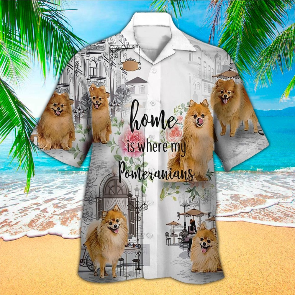 Pomeranian Hawaiian Shirt Perfect Pomeranian Clothing Shirt For Men and Women