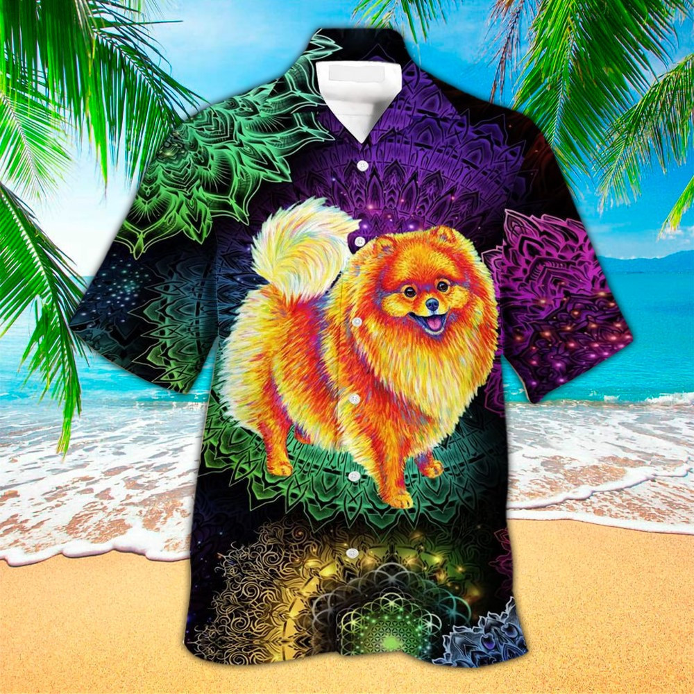 Pomeranian Hawaiian Shirt Perfect Pomeranian Clothing Shirt For Men and Women