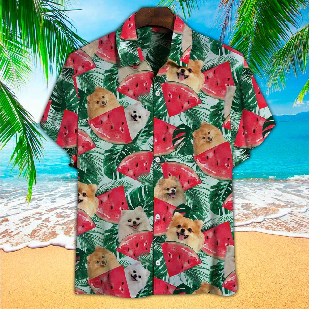 Pomeranian Hawaiian Shirt Pomeranian Shirt For Pomeranian Lover Shirt For Men and Women