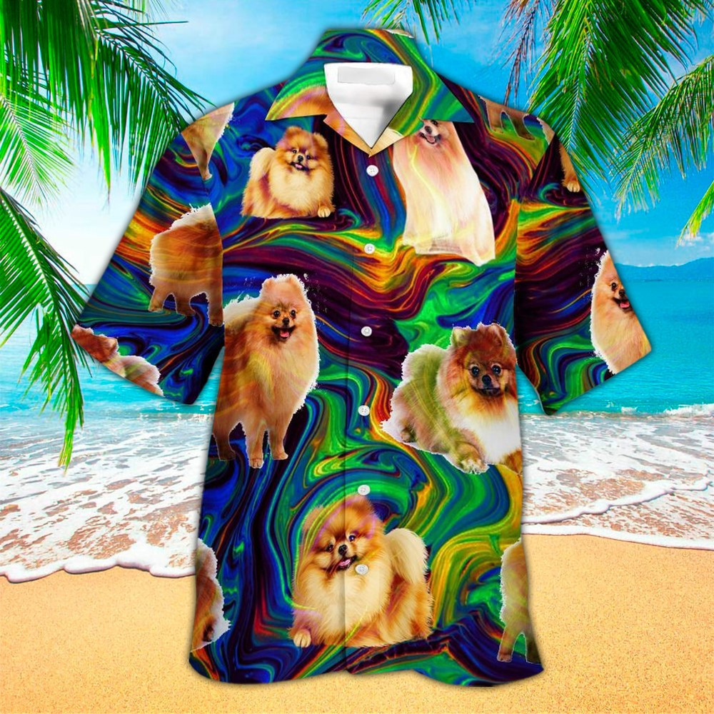 Pomeranian Shirt Pomeranian Hawaiian Shirt For Pomeranian Lovers Shirt For Men and Women