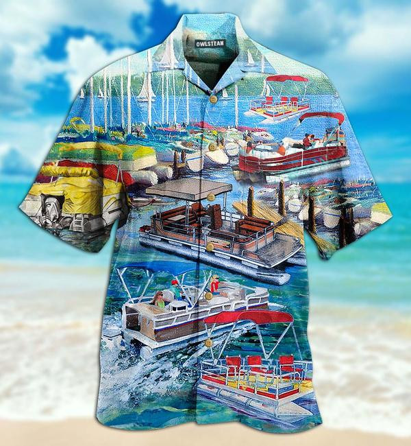 Pontoon Captain Life Style Edition - Hawaiian Shirt Hawaiian Shirt For Men