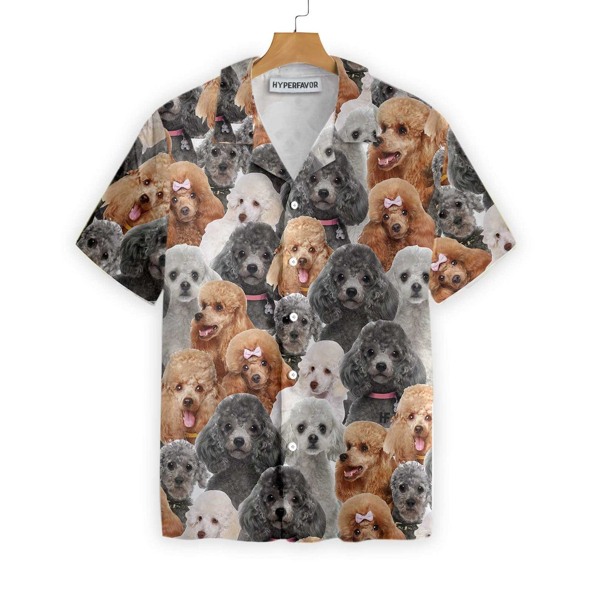 Poodles In Different Colors Poodle Hawaiian Shirt Best Dog Shirt For Men And Women