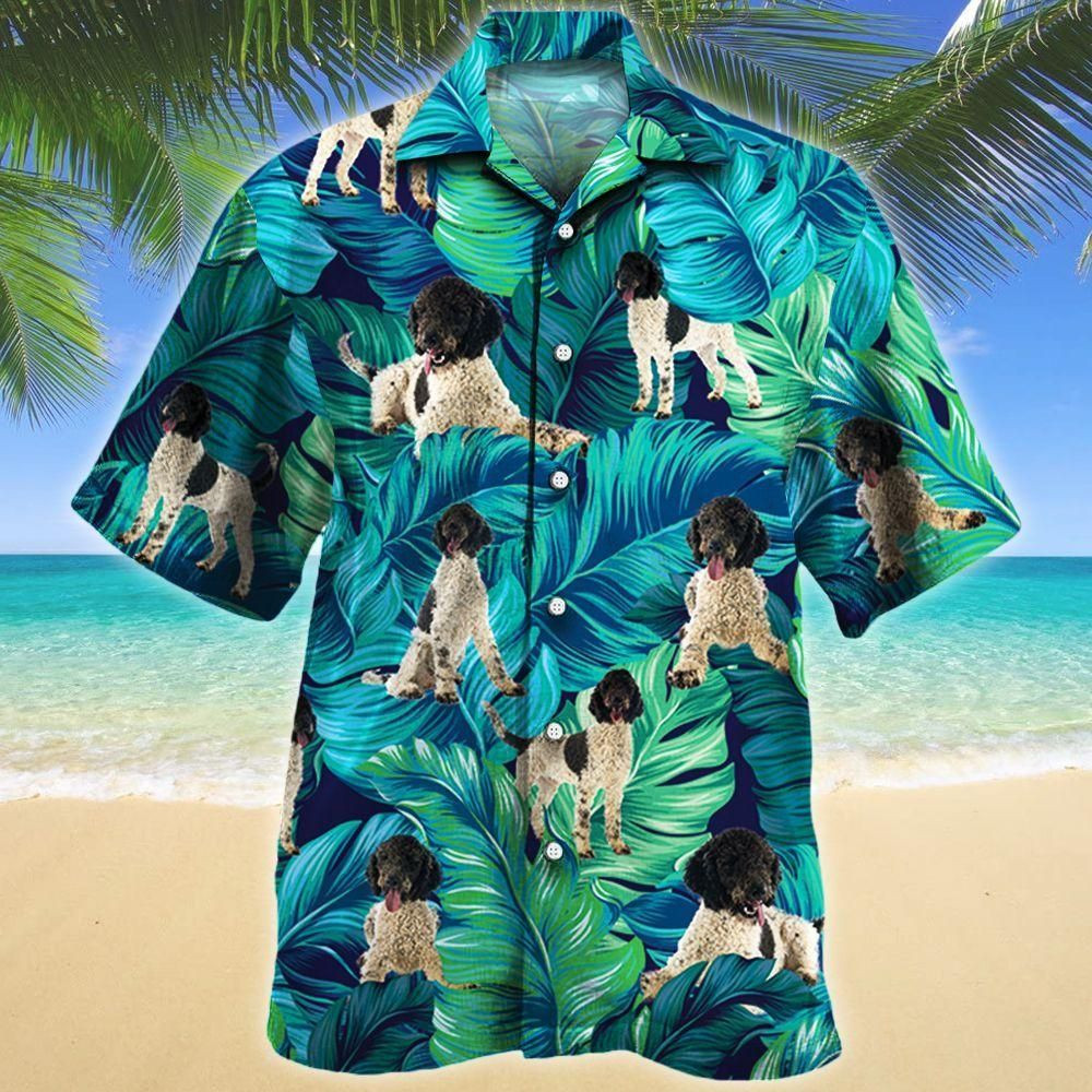 Portuguese Water Dog Lovers Aloha Hawaiian Shirt Colorful Short Sleeve Summer Beach Casual Shirt For Men And Women