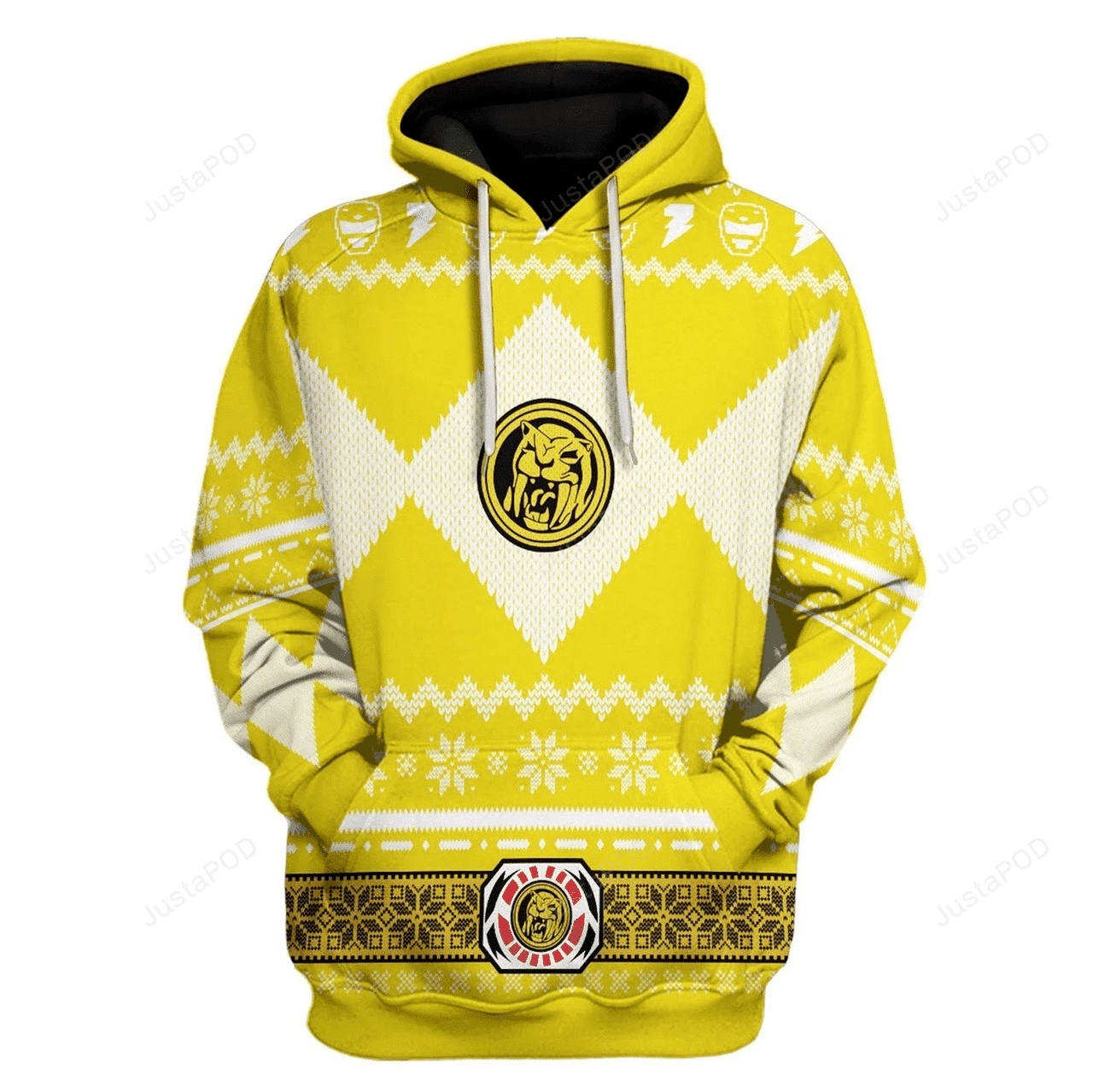 Power Rangers 3d All Print Hoodie