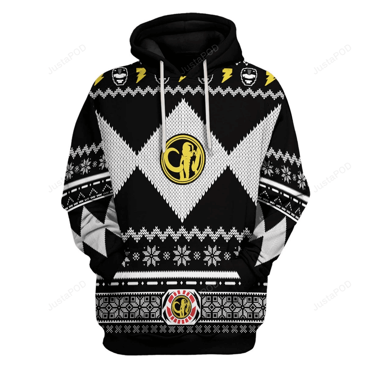 Power Rangers 3d All Print Hoodie