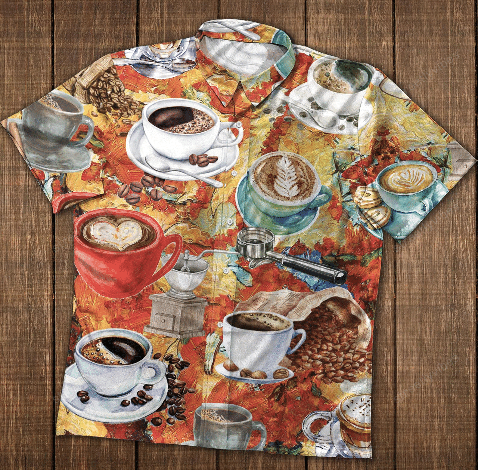 Powered By Coffee Hawaiian Shirt Hawaiian Shirt For Men