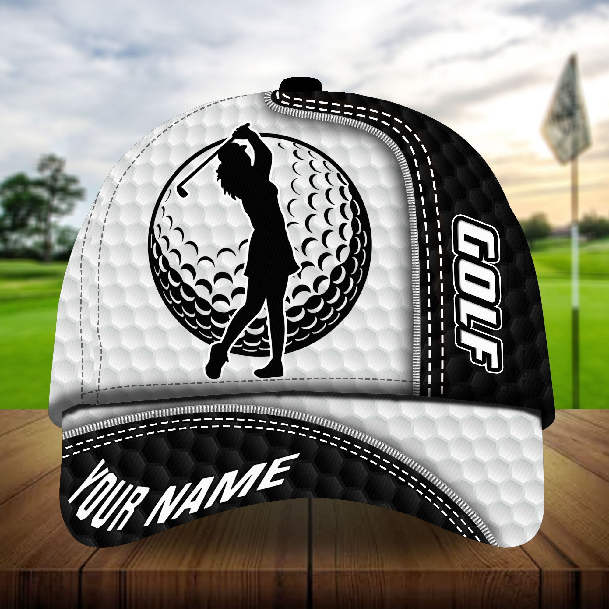 Premium Cool Golfer And Ball Golf Hats For Women Multicolor Personalized Classic Cap