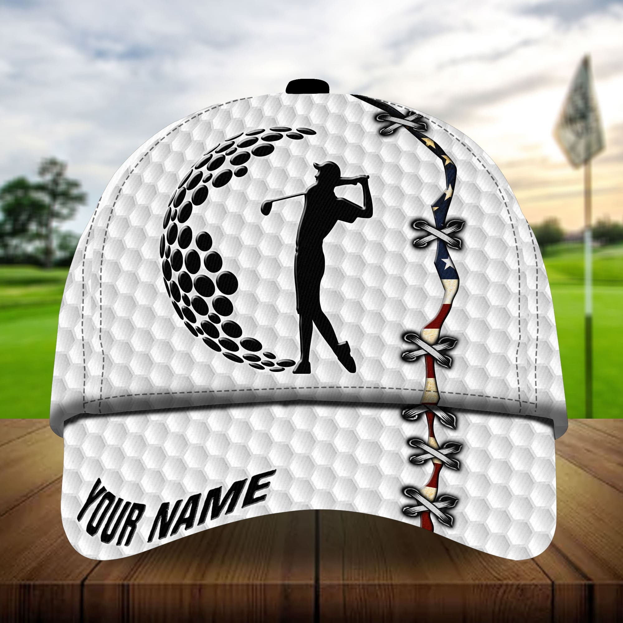 Premium Cool Golfer Classic Golf Hats For Golf Lovers Multicolored Personalized Classic Cap