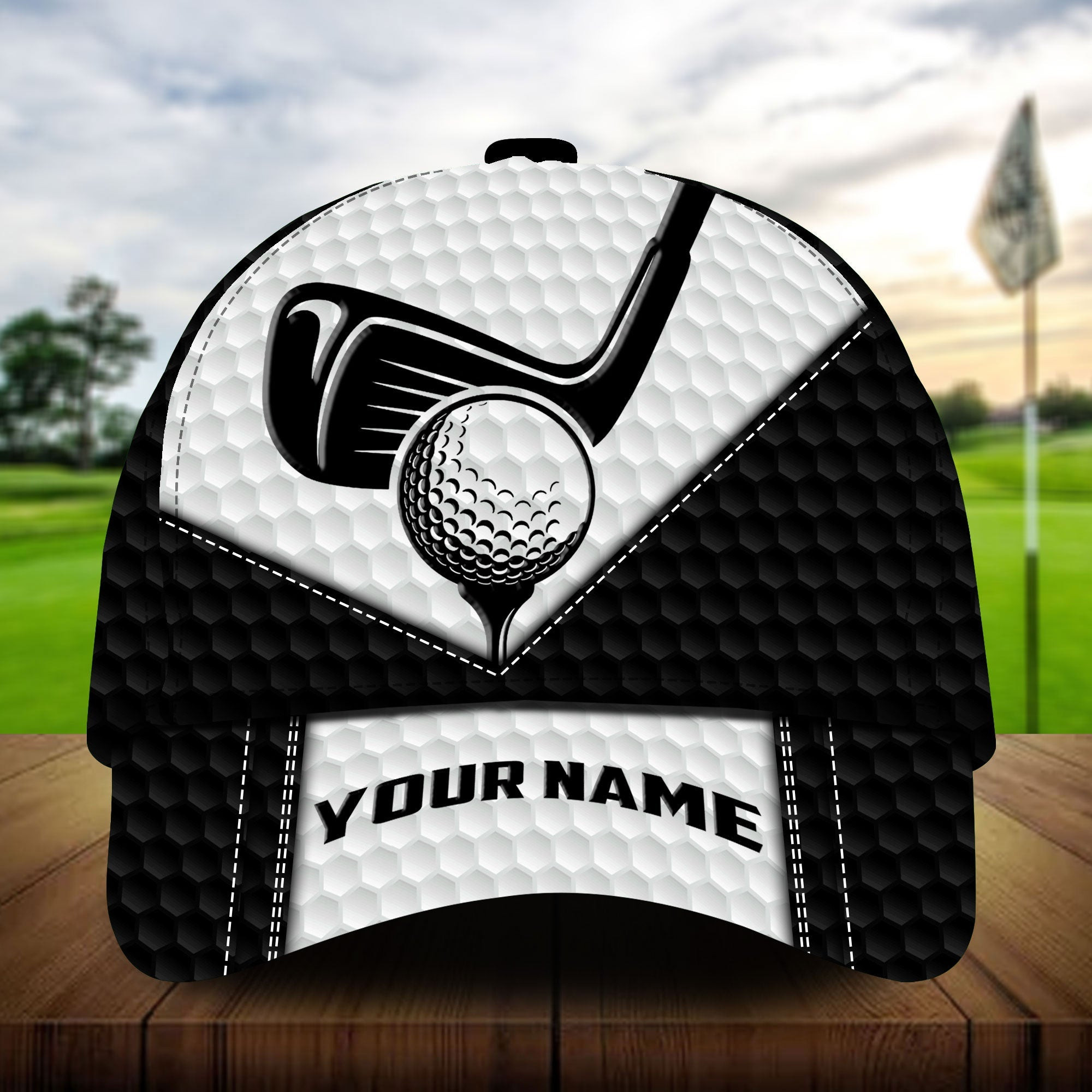 Premium Coolest Golf Club And Ball Golf Hats Multicolor Personalized Classic Cap