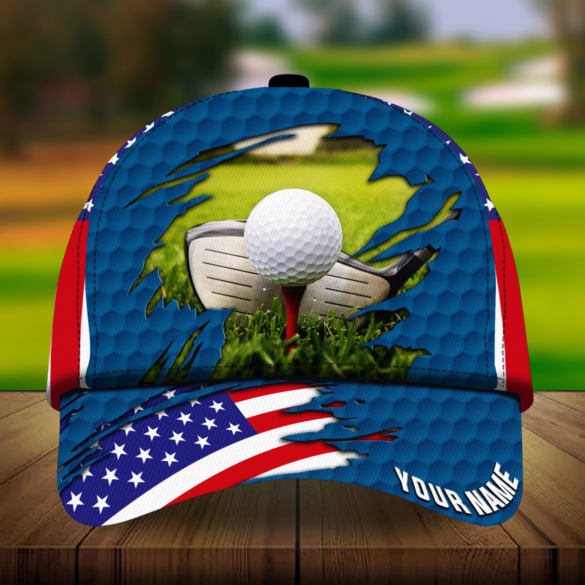 Premium Unique Golf Club And Ball Golf Hats For Golf Lovers Personalized Classic Cap