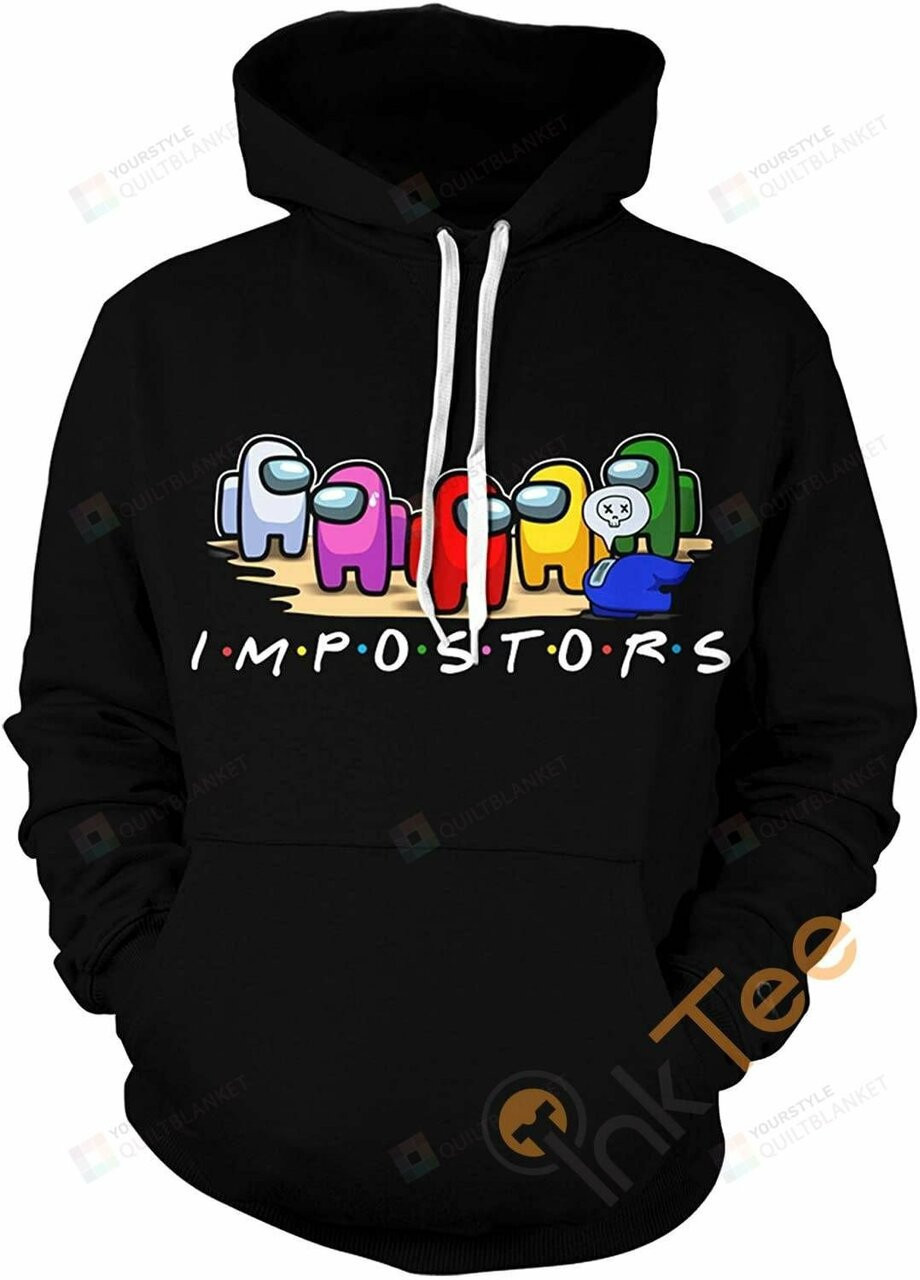 Printed Among Us Sports Street Casual Teen Pullover 3d All Over Print Hoodie