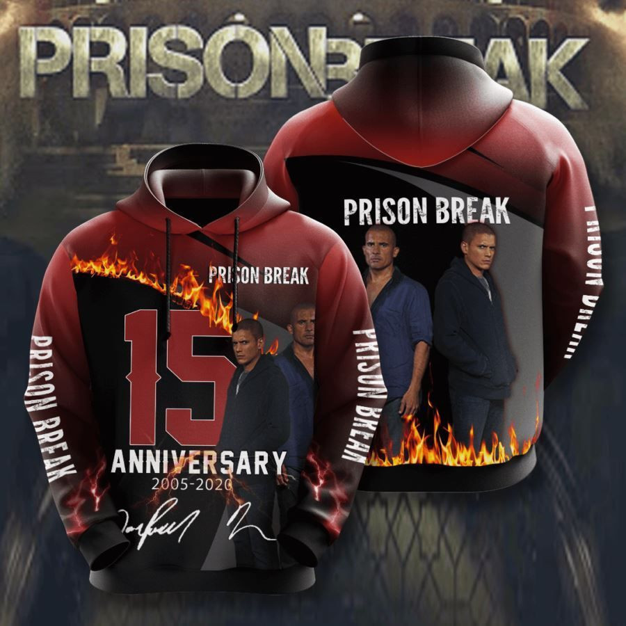 Prison Break No1690 Custom Hoodie 3D All Over Print