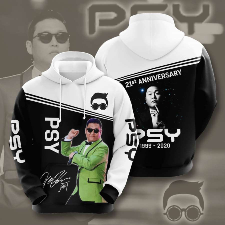 Psy No1691 Custom Hoodie 3D All Over Print